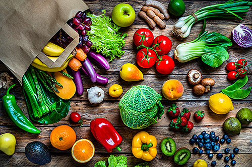 Seven keys to food safety and a healthy diets